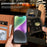 For iPhone 14 Leather Case Wallet Stand TPU + PU Skin-touch Cover - Brown - 6