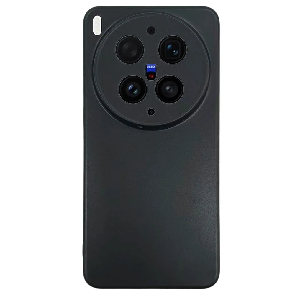25Pcs For vivo X300 Ultra 5G Phone Case 1.2mm TPU Matte Phone Cover - Black - 1