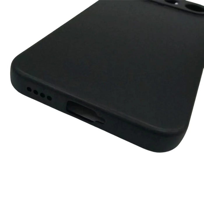25Pcs For Realme 16 5G Phone Case 1.2mm TPU Matte Phone Cover - Black - 6