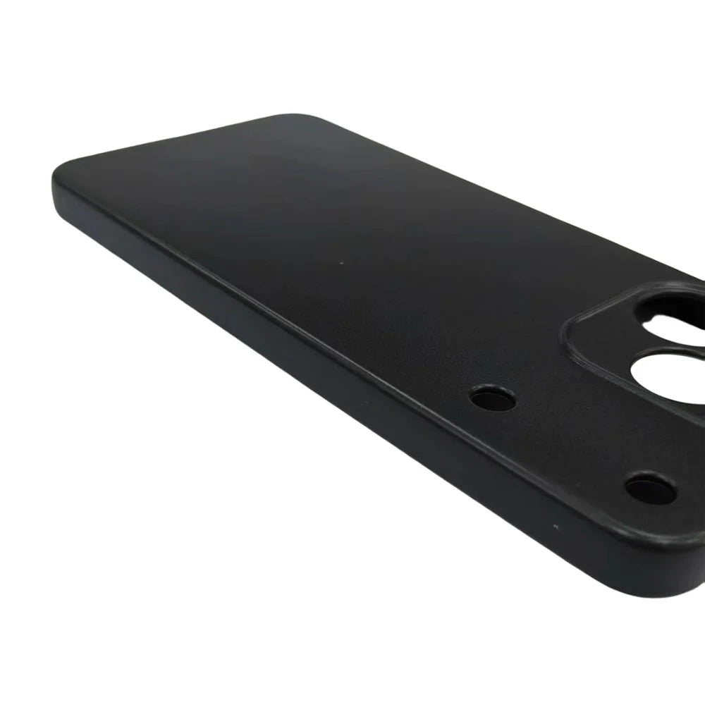 25Pcs For Realme Note 80 4G Phone Case 1.2mm TPU Matte Phone Cover - Black - 4