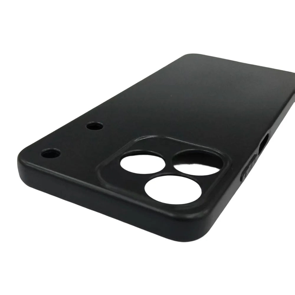 25Pcs For Realme Note 80 4G Phone Case 1.2mm TPU Matte Phone Cover - Black - 5