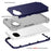 For Google Pixel 10a Case Shockproof PC + TPU Phone Back Cover - Navy Blue - 7