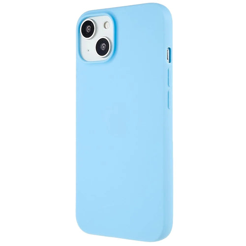 Phone Cover for iPhone 14 Plus Fingerprint Free Matte Protective TPU Phone Cover - Baby Blue - 1