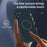 For Samsung Galaxy S25+ Case Triangle Texture PU Leather Shockproof Ultra Thin Cover - Blue - 3