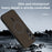 For Samsung Galaxy S25 Case Triangle Texture PU Leather Shockproof Ultra Thin Cover - Blue - 5