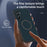 For Samsung Galaxy A55 5G Case Triangle Texture PU Leather Shockproof Ultra Thin Cover - Blue - 3