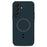 For Samsung Galaxy A37 5G Case Triangle Texture PU Leather Shockproof Ultra Thin Cover - Blue - 1