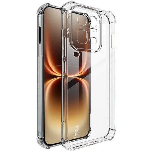 IMAK For vivo iQOO 15 Ultra 5G Case TPU Phone Cover Airbag Shockproof Protection - Transparent - 1