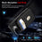 For Google Pixel 10a Magnetic Case Detachable Card Slot Kickstand Leather + TPU Phone Cover - Black - 7