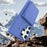 For Samsung Galaxy S26 Ultra Case with Card Holder  /  Mirror  /  Kickstand TPU + PC Phone Back Cover - Dark Blue - 3
