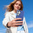 For Samsung Galaxy S26 Ultra Case with Card Holder  /  Mirror  /  Kickstand TPU + PC Phone Back Cover - Dark Blue - 6