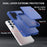 For Samsung Galaxy S26 Ultra Case with Card Holder  /  Mirror  /  Kickstand TPU + PC Phone Back Cover - Dark Blue - 7