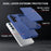 For Samsung Galaxy S26+ Case with Card Holder  /  Mirror  /  Kickstand TPU + PC Phone Back Cover - Dark Blue - 7