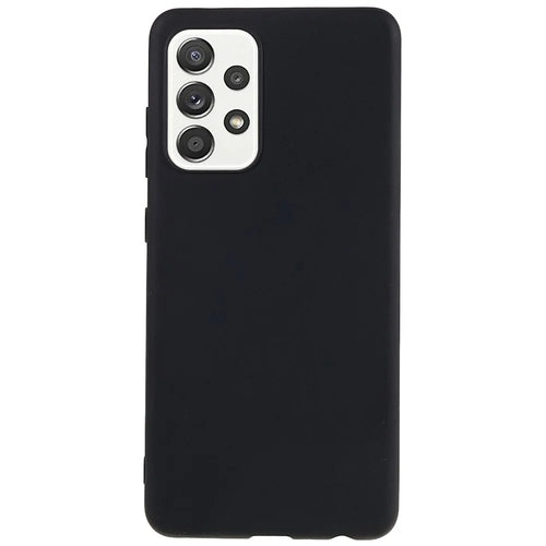 TPU Phone Case for Samsung Galaxy A52 5G / 4G / A52s 5G Matte Flexible Anti-scratch Cell Phone Cover - Black - 1