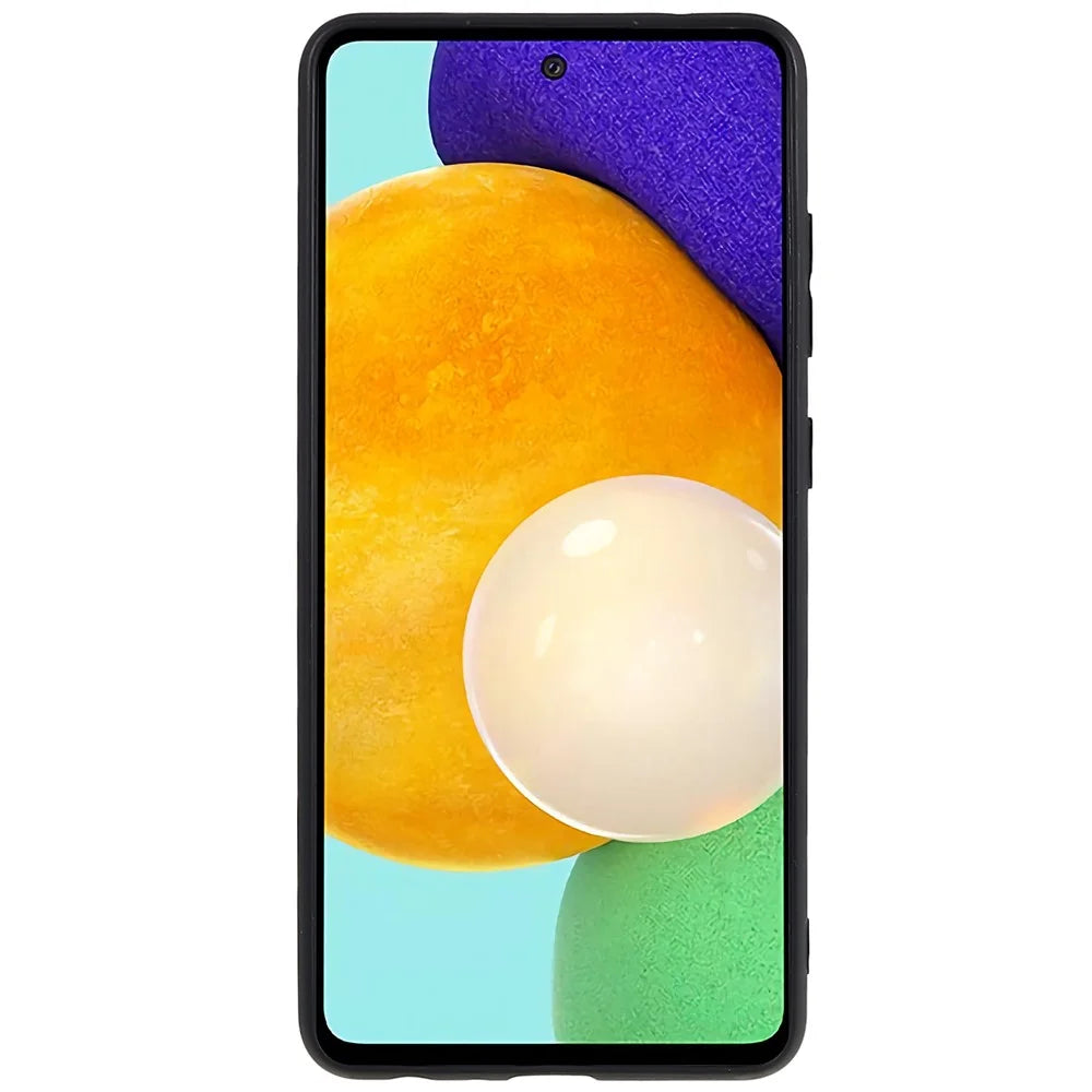 TPU Phone Case for Samsung Galaxy A52 5G / 4G / A52s 5G Matte Flexible Anti-scratch Cell Phone Cover - Black - 2