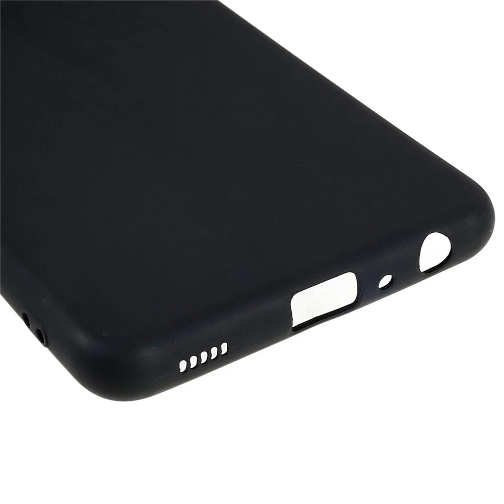 TPU Phone Case for Samsung Galaxy A52 5G / 4G / A52s 5G Matte Flexible Anti-scratch Cell Phone Cover - Black - 5