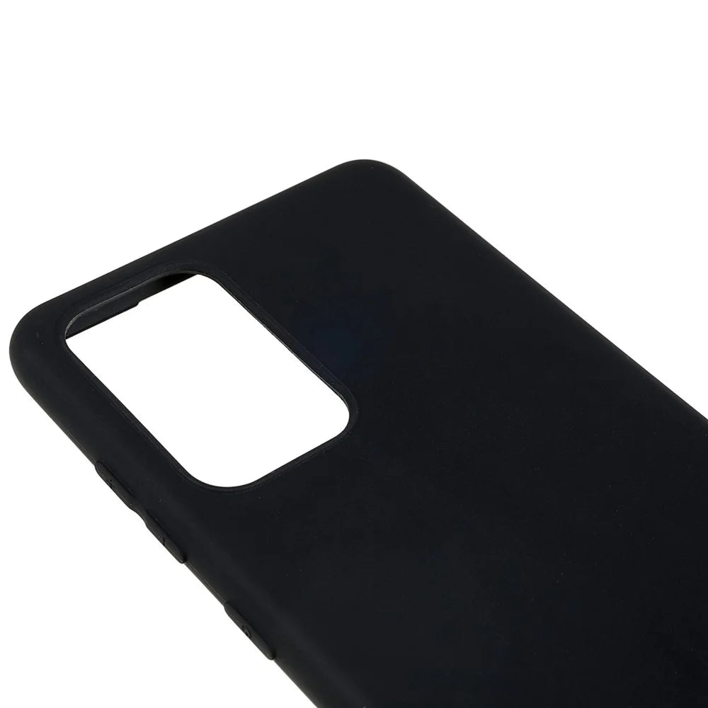 TPU Phone Case for Samsung Galaxy A52 5G / 4G / A52s 5G Matte Flexible Anti-scratch Cell Phone Cover - Black - 6