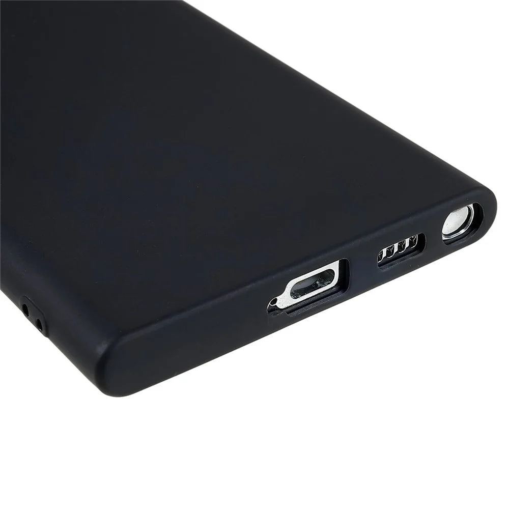 Back Shell for Samsung Galaxy S22 Ultra 5G Scratch Resistant Matte Phone Case Cell Phone Soft TPU Protective Back Cover - Black - 5