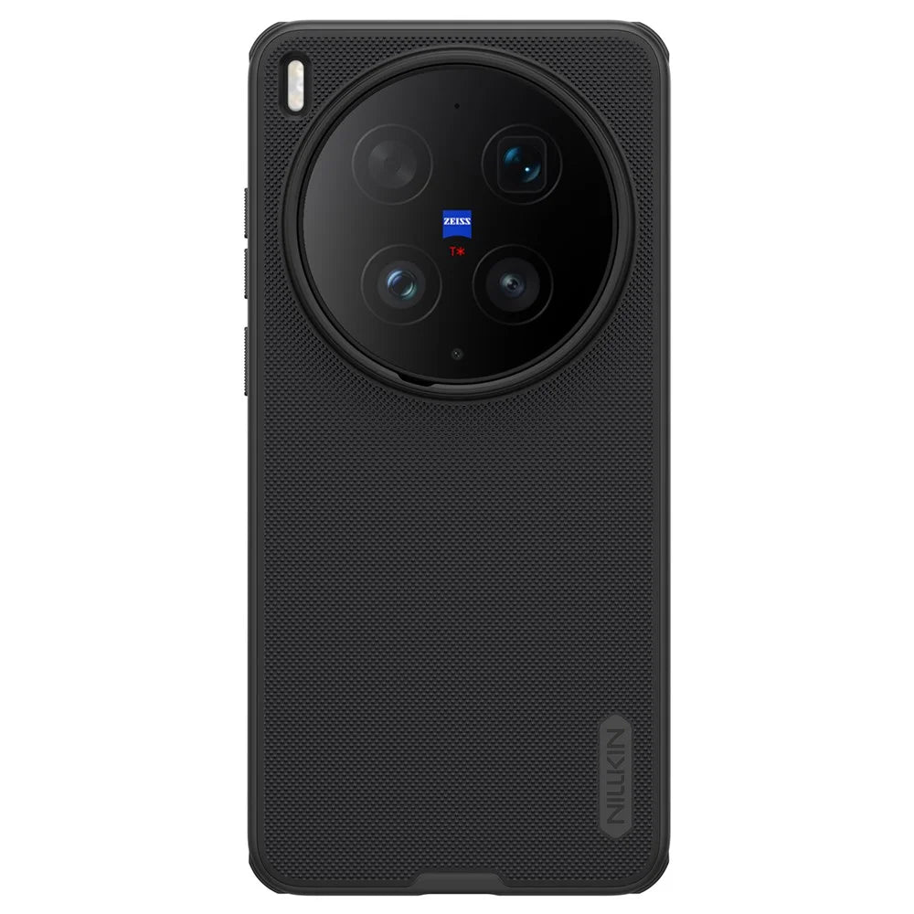 NILLKIN Super Frosted Shield Pro for vivo X300 Ultra 5G Magnetic Case PC + TPU Phone Cover - Black - 1