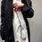 For iPhone 18 Pro / 17 Pro Clear Phone Case with 70-140cm Long Strap Rhinestone Decor PC TPU Shockproof Cover - Black - 2