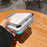 For iPhone 18 Pro / 17 Pro Clear Phone Case with 70-140cm Long Strap Rhinestone Decor PC TPU Shockproof Cover - Black - 7