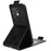 For TECNO Camon 50 4G Stand Case Magnetic Clasp Vertical Flip Leather Phone Cover with Card Holder - Black - 3