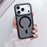 For iPhone 17 Pro Max Case Compatible with MagSafe Lens Frame Stripe PC + TPU Phone Cover - Black - 2