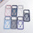 For iPhone 17 Pro Max Case Compatible with MagSafe Lens Frame Stripe PC + TPU Phone Cover - Black - 5