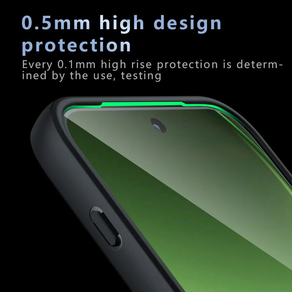 For OnePlus 15T 5G Matte Skin-touch Magnetic Case 360° Rotating Kickstand Shockproof TPU + PC Phone Cover - Transparent Black - 6