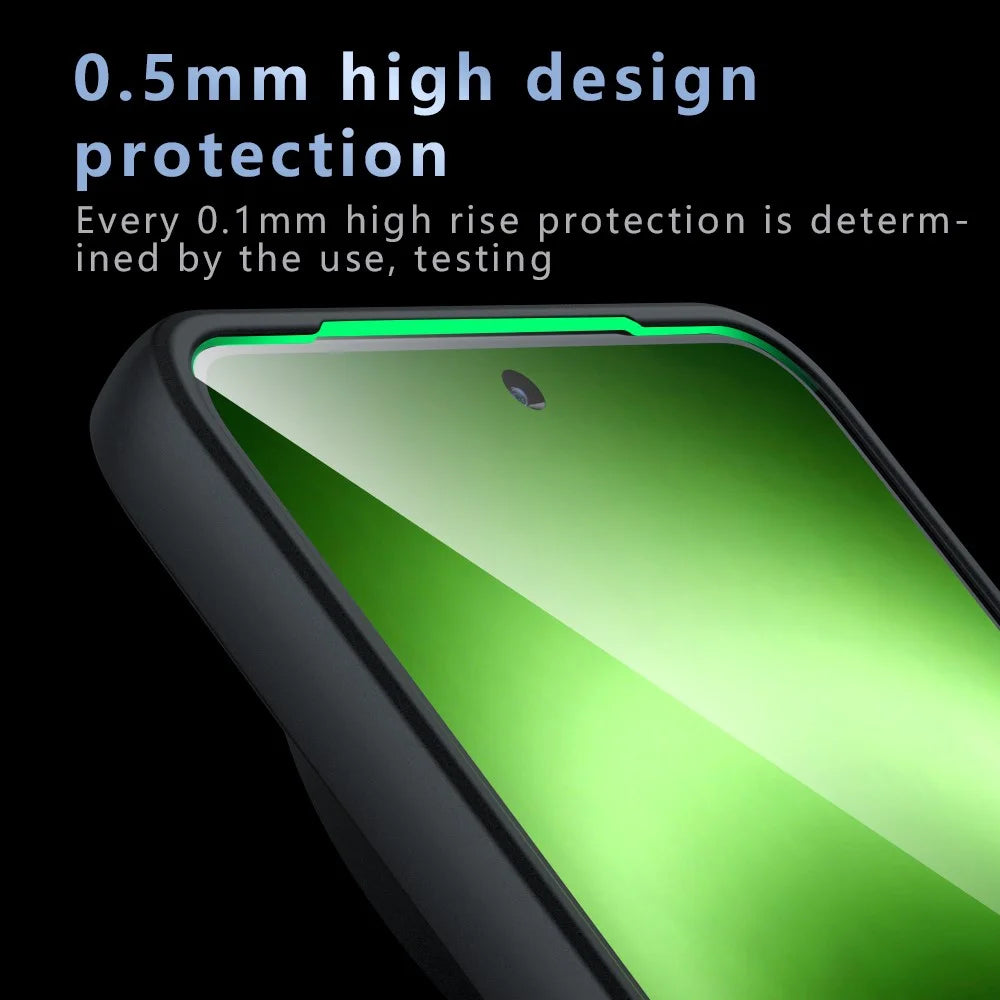 For vivo X300 Ultra 5G Matte Skin-touch Magnetic Case 360° Rotating Kickstand Shockproof TPU + PC Phone Cover - Transparent Black - 7