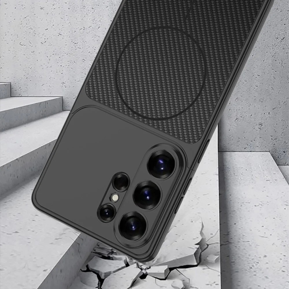 GKK For Samsung Galaxy S26 Ultra Magnetic Phone Case Detachable AG PC Matte Anti-Fingerprint Cover - Titanium Grey - 7
