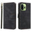 For OnePlus 15T 5G Case Wallet RFID Blocking PU Leather Phone Cover Stand with Strap - Black - 1