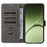 For OnePlus 15T 5G Case Wallet RFID Blocking PU Leather Phone Cover Stand with Strap - Black - 2