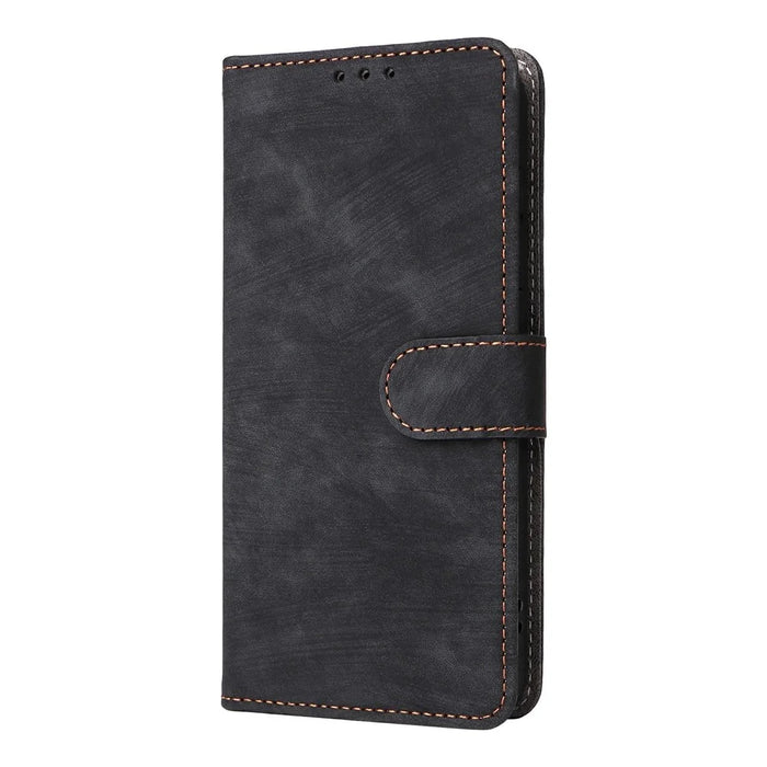 For OnePlus 15T 5G Case Wallet RFID Blocking PU Leather Phone Cover Stand with Strap - Black - 7