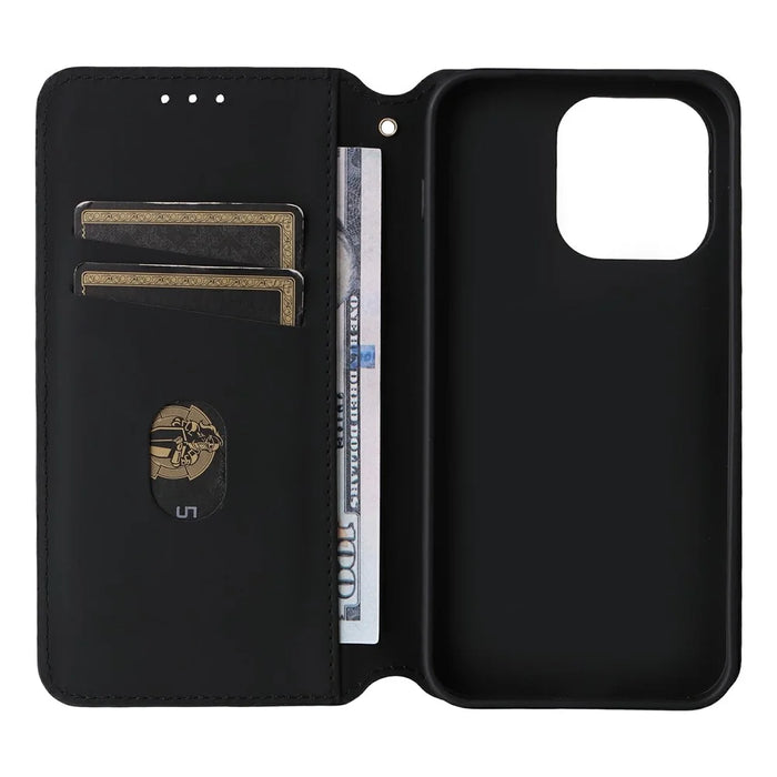 For OnePlus 15T 5G Case Wallet Rhombus Imprinted PU Leather Phone Cover - Silver - 3