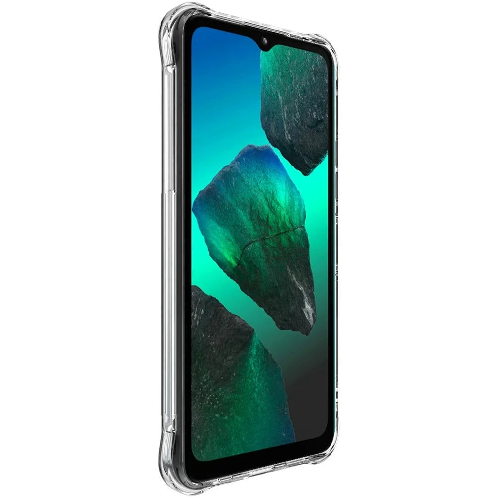IMAK Magnetic Case for HMD Key 4G  /  Aura 2  /  Arc 4G Airbag Shockproof Protection TPU Phone Cover - Transparent - 2