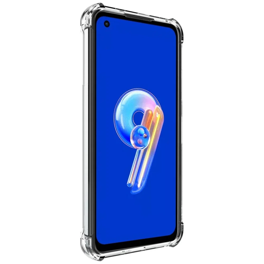 IMAK Magnetic Case for Asus Zenfone 9 5G  /  10 5G Airbag Shockproof Protection TPU Phone Cover - Transparent - 2