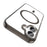 For iPhone 17 Case Compatible with MagSafe Clear PC + TPU Shockproof Phone Back Cover - Transparent Black - 2
