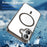 For iPhone 17 Case Compatible with MagSafe Clear PC + TPU Shockproof Phone Back Cover - Transparent Black - 5