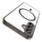 For Samsung Galaxy A16 5G  /  A16 4G Case Compatible with MagSafe Clear PC + TPU Shockproof Phone Back Cover - Transparent Black - 2