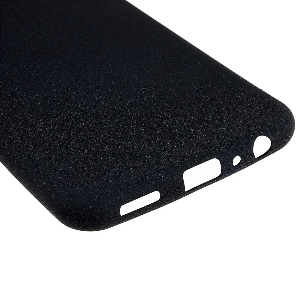 For Samsung Galaxy M13 4G Soft TPU Double-Sided Matte Case Precise Cutouts Anti-Scratch Protective Phone Cover - Black - 5