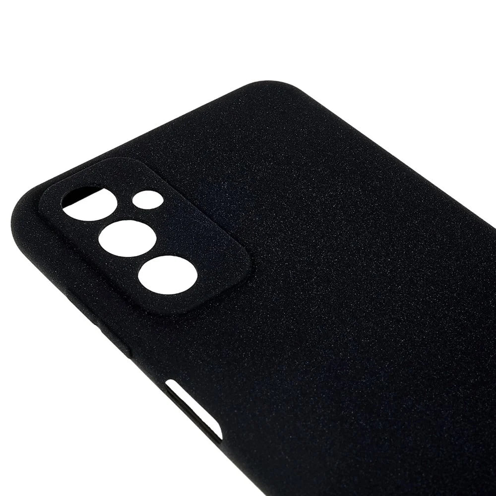 For Samsung Galaxy M13 4G Soft TPU Double-Sided Matte Case Precise Cutouts Anti-Scratch Protective Phone Cover - Black - 6