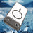 For iPhone Air Case Compatible with MagSafe Clear PC + TPU Shockproof Phone Back Cover - Transparent Black - 5