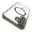 For Samsung Galaxy A37 5G Case Compatible with MagSafe Clear PC + TPU Shockproof Phone Back Cover - Transparent Black - 2