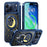 CASEKOO Tarot Series for iPhone 18 Pro Max / 17 Pro Max Magnetic Case UV 3D Printing PC + TPU Phone Cover with Ring Holder Kickstand - Tarot Blue Moon - 1