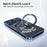 CASEKOO Tarot Series for iPhone 18 Pro / 17 Pro Magnetic Case UV 3D Printing PC + TPU Phone Cover with Ring Holder Kickstand - Tarot Blue Moon - 5