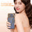 For iPhone 17 Pro Max Magnetic Case Electroplated 2.0mm Acrylic TPU Phone Back Cover Compatible with MagSafe - Black - 3