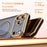 For iPhone 17 Pro Max Magnetic Case Electroplated 2.0mm Acrylic TPU Phone Back Cover Compatible with MagSafe - Black - 4