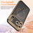 For iPhone 17 Pro Max Magnetic Case Electroplated 2.0mm Acrylic TPU Phone Back Cover Compatible with MagSafe - Black - 5