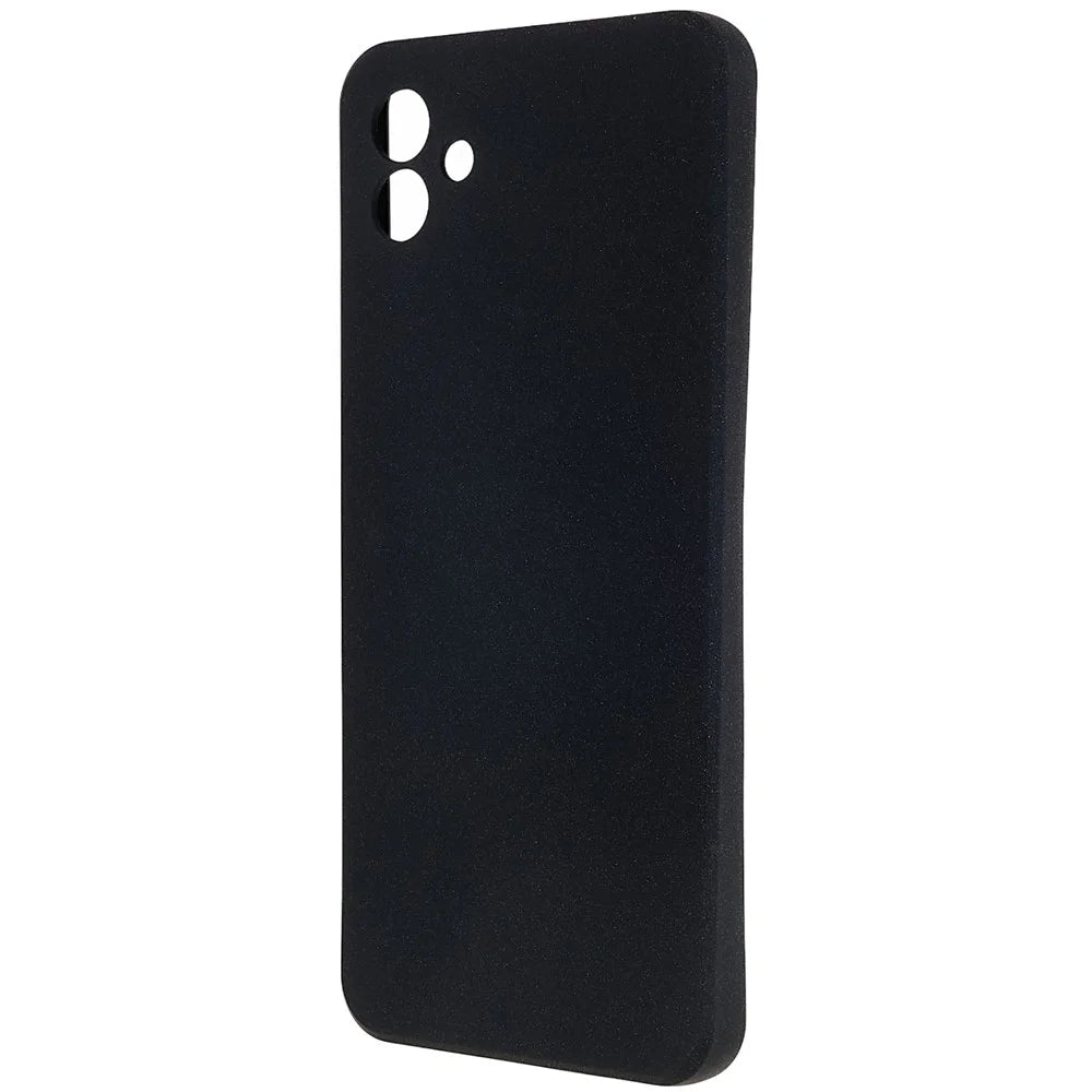 For Samsung Galaxy A04 4G (164.4 x 76.3 x 9.1 mm) Double-Sided Matte Anti-Slip Phone Case Soft TPU Scratch Resistant Cover - Black - 2
